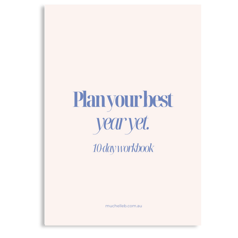 Plan Your Best Year Yet Workbook