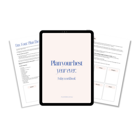 Plan Your Best Year Ever Workbook