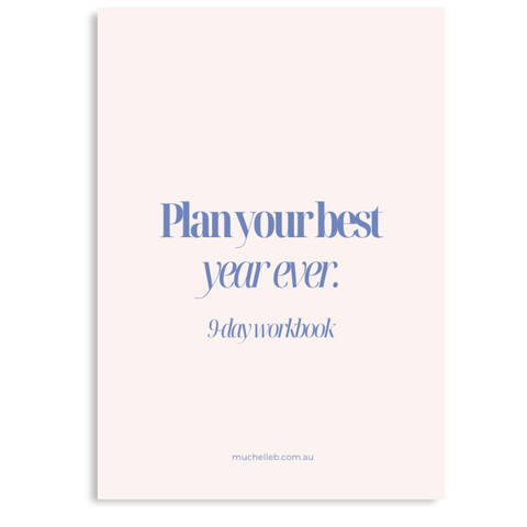 Plan Your Best Year Ever Workbook