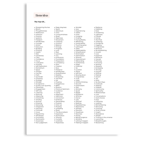 Plan Your Best Year Ever Workbook