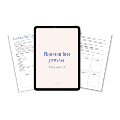 Plan Your Best Year Ever Workbook